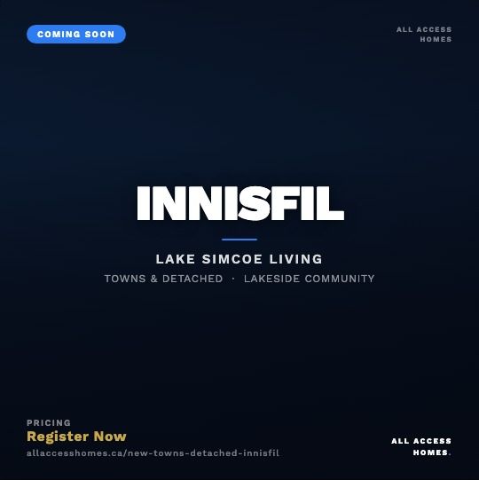 New Towns & Detached — Innisfil, Ontario — social card